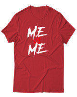 T-Shirt Αντρικό - Me Vs Me - Color Thumbnail Κόκκινο