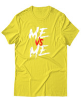 T-Shirt Αντρικό - Me Vs Me - Color Thumbnail Κίτρινο