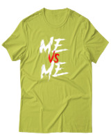 T-Shirt Αντρικό - Me Vs Me - Color Thumbnail Λαχανί