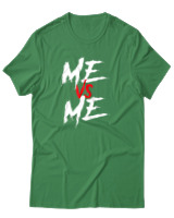 T-Shirt Αντρικό - Me Vs Me - Color Thumbnail Πράσινο