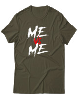 T-Shirt Αντρικό - Me Vs Me - Color Thumbnail Χακί