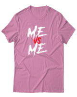 T-Shirt Αντρικό - Me Vs Me - Color Thumbnail Ροζ