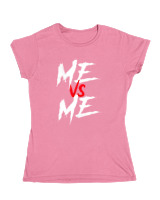 Κοριτσίστικο Κοντομανικο Παιδικό - Me Vs Me - Color Thumbnail Ροζ