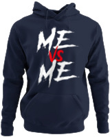 Φούτερ με κουκούλα - Me Vs Me - Color Thumbnail Navy Blue