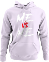 Φούτερ με κουκούλα - Me Vs Me - Color Thumbnail Λιλά