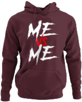 Φούτερ με κουκούλα - Me Vs Me - Color Thumbnail Marron