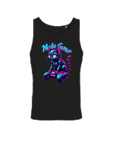 Αμάνικο Μπλουζάκι Αντρικό - Mecha Gamer - Color Thumbnail Μαύρο
