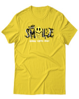 T-Shirt Αντρικό - Melting Smile - Color Thumbnail Χρυσό Κίτρινο