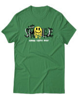 T-Shirt Αντρικό - Melting Smile - Color Thumbnail Πράσινο