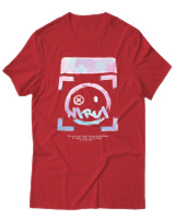 T-Shirt Αντρικό - Mental Ink - Color Thumbnail Κόκκινο