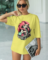 T-Shirt Classic - Mermaids Rocks - Color Thumbnail LIGHT YELLOW