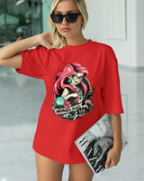 T-Shirt Classic - Mermaids Rocks - Color Thumbnail RED