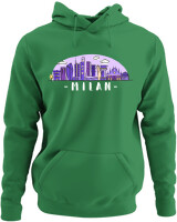Φούτερ με κουκούλα - Milan - Color Thumbnail Kelly Green