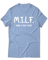 T-Shirt Unisex - Milf - Color Thumbnail Γαλάζιο