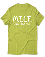 T-Shirt Unisex - Milf - Color Thumbnail Λαχανί