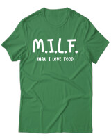 T-Shirt Unisex - Milf - Color Thumbnail Πράσινο