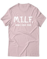 T-Shirt Unisex - Milf - Color Thumbnail Απαλό Ροζ