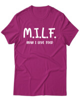 T-Shirt Unisex - Milf - Color Thumbnail Φουξια