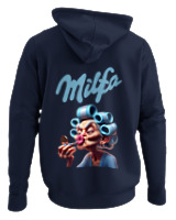 Φούτερ με κουκούλα - Milfa - Color Thumbnail Navy Blue