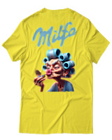 T-Shirt Unisex - Milfa - Color Thumbnail Κίτρινο