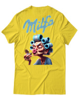 T-Shirt Unisex - Milfa - Color Thumbnail Χρυσό Κίτρινο