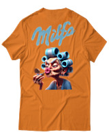 T-Shirt Unisex - Milfa - Color Thumbnail Πορτοκαλί