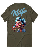 T-Shirt Unisex - Milfa - Color Thumbnail Χακί