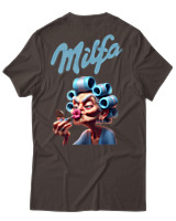 T-Shirt Unisex - Milfa - Color Thumbnail Καφέ
