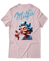 T-Shirt Unisex - Milfa - Color Thumbnail Απαλό Ροζ