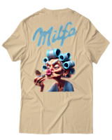 T-Shirt Unisex - Milfa - Color Thumbnail Μπεζ