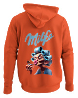 Φούτερ με κουκούλα - Milfa - Color Thumbnail Orange