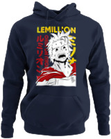 Φούτερ με κουκούλα - Mirio Togata - Color Thumbnail Navy Blue