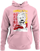 Φούτερ με κουκούλα - Mirio Togata - Color Thumbnail Pink