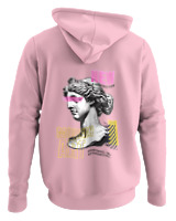 Φούτερ με κουκούλα - Modern Art - Color Thumbnail Pink
