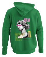 Φούτερ με κουκούλα - Modern Art - Color Thumbnail Kelly Green