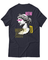 T-Shirt Αντρικό - Modern Art - Color Thumbnail Σκούρο Μπλε