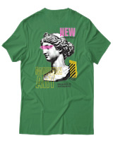 T-Shirt Αντρικό - Modern Art - Color Thumbnail Πράσινο
