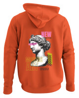 Φούτερ με κουκούλα - Modern Art - Color Thumbnail Orange
