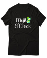 T-Shirt Αντρικό - Mojito O Clock - Color Thumbnail Μαύρο