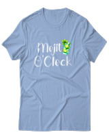 T-Shirt Αντρικό - Mojito O Clock - Color Thumbnail Γαλάζιο