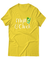 T-Shirt Αντρικό - Mojito O Clock - Color Thumbnail Χρυσό Κίτρινο