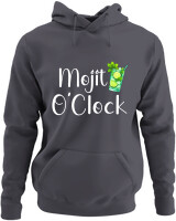 Φούτερ με κουκούλα - Mojito O Clock - Color Thumbnail Ανθρακί