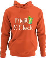 Φούτερ με κουκούλα - Mojito O Clock - Color Thumbnail Orange