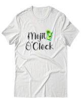 T-Shirt Αντρικό - Mojito O Clock - Color Thumbnail Άσπρο
