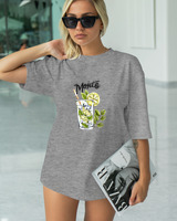 T-Shirt Classic - Mojito - Color Thumbnail GREY MELANZE