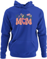 Φούτερ με κουκούλα - Mom - Color Thumbnail Μπλε Ρουά