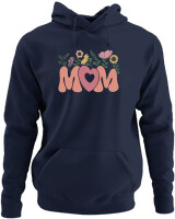 Φούτερ με κουκούλα - Mom - Color Thumbnail Navy Blue