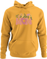 Φούτερ με κουκούλα - Mom - Color Thumbnail Κίτρινο Χρυσό