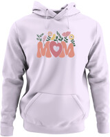 Φούτερ με κουκούλα - Mom - Color Thumbnail Λιλά
