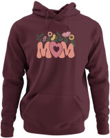 Φούτερ με κουκούλα - Mom - Color Thumbnail Marron
